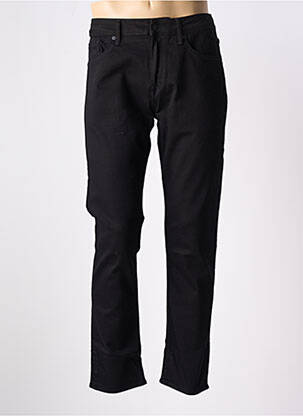 Jeans coupe droite stretch taille normale noir KINGS OF INDIGO homme