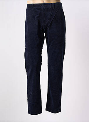 Pantalon chino stretch taille normale bleu MINIMUM homme