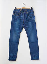 Jeans coupe slim fermeture boutonnée sur le devant taille normale bleu G STAR homme