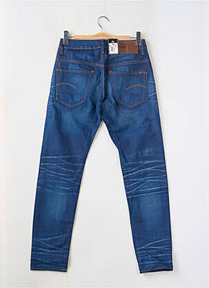 Jeans coupe slim fermeture boutonnée sur le devant taille normale bleu G STAR homme