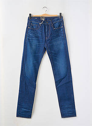 Jeans coupe slim fermeture boutonnée sur le devant taille normale bleu G STAR homme