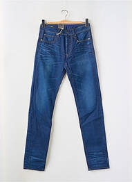 Jeans coupe slim fermeture boutonnée sur le devant taille normale bleu G STAR homme