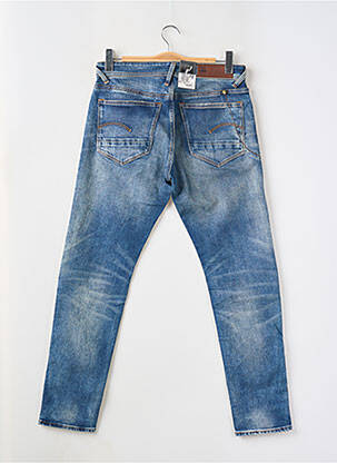 Jeans coupe slim fermeture boutonnée sur le devant taille normale bleu G STAR homme