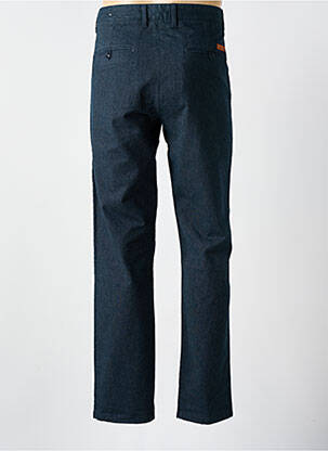 Pantalon chino poches bleu KNOWLEDGE COTTON APPAREL homme