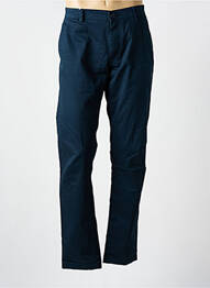 Pantalon chino poches bleu KNOWLEDGE COTTON APPAREL homme
