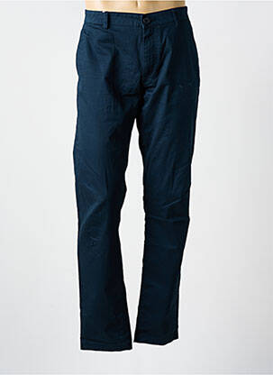 Pantalon chino poches bleu KNOWLEDGE COTTON APPAREL homme
