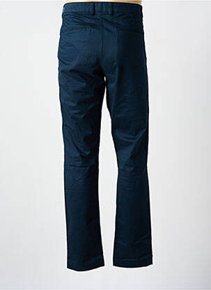 Pantalon chino poches bleu KNOWLEDGE COTTON APPAREL homme