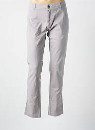 Pantalon chino poches gris KNOWLEDGE COTTON APPAREL homme