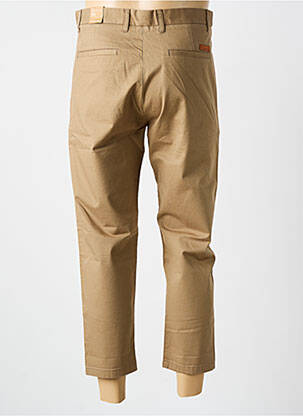 Pantalon 7/8 poches beige KNOWLEDGE COTTON APPAREL homme