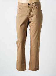 Pantalon chino poches beige KNOWLEDGE COTTON APPAREL homme
