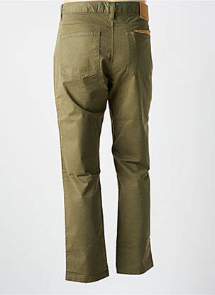 Pantalon chino poches vert KNOWLEDGE COTTON APPAREL homme