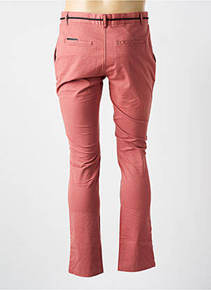 Pantalon chino poches rose ELEVEN PARIS homme