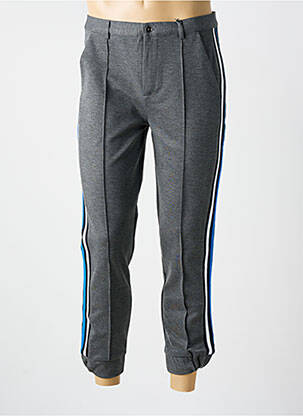 Pantalon 7/8 taille élastique gris ELEVEN PARIS homme