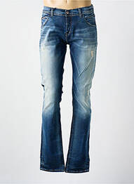 Jeans coupe slim fermeture boutonnée sur le devant taille normale bleu DN.SIXTY SEVEN homme