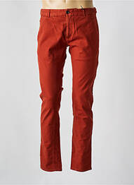 Pantalon chino poches taille normale rouge SCOTCH & SODA homme