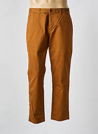 Pantalon chino poches taille normale marron SCOTCH & SODA homme