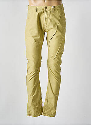 Pantalon chino poches taille normale vert SCOTCH & SODA homme