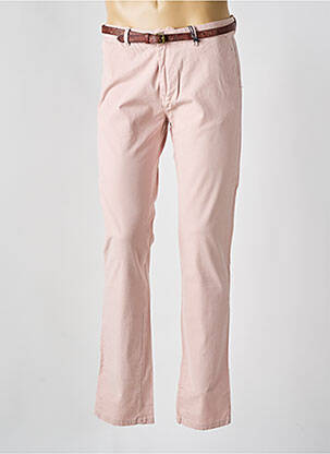Pantalon chino rose SCOTCH & SODA homme