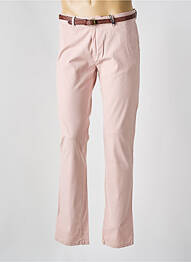 Pantalon chino rose SCOTCH & SODA homme