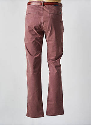 Pantalon chino rose fonce SCOTCH & SODA homme