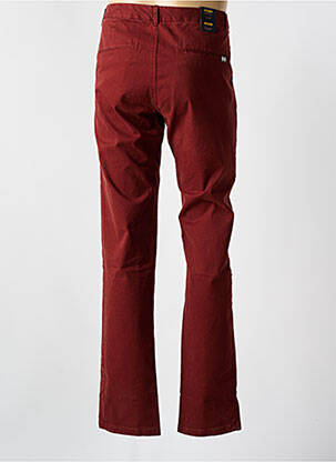 Pantalon chino rouge SCOTCH & SODA homme