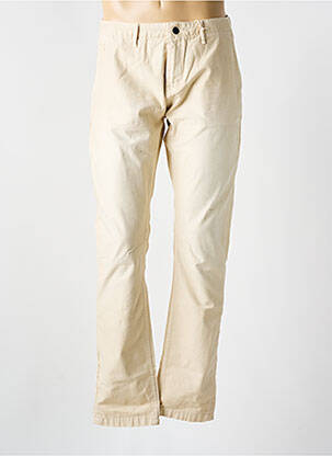 Pantalon droit beige SCOTCH & SODA homme