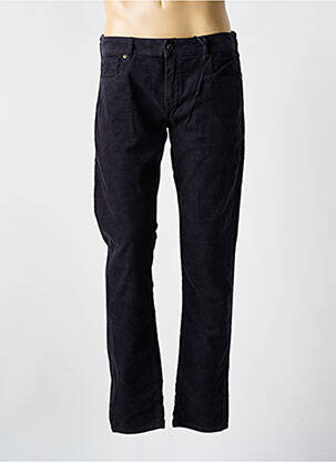 Pantalon slim fermeture zippée sous rabat boutonné taille normale bleu SCOTCH & SODA homme