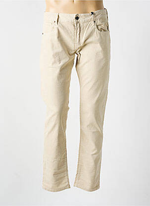 Pantalon slim tissage velours taille normale beige SCOTCH & SODA homme