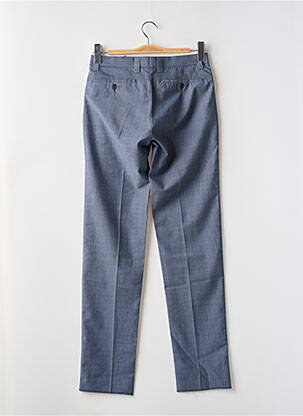 Pantalon droit tissage chiné taille normale bleu BILL TORNADE homme