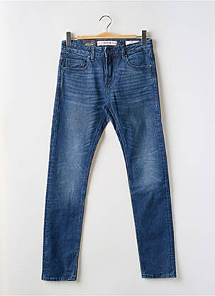 Jeans skinny poches taille normale bleu GUESS homme