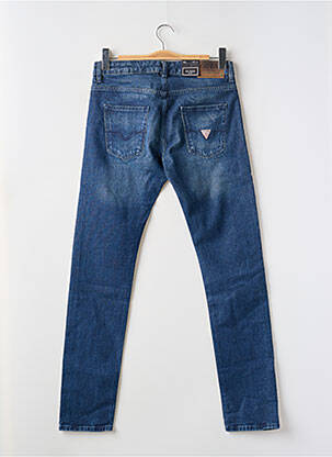Jeans skinny poches taille normale bleu GUESS homme