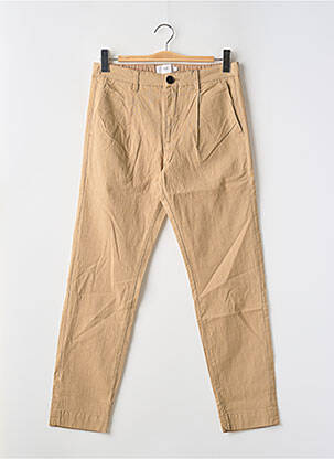 Pantalon droit taille normale taille normale marron MINIMUM homme