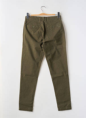 Pantalon droit stretch taille normale vert MINIMUM homme