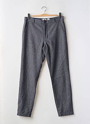 Pantalon droit tissage chiné taille normale gris MINIMUM homme