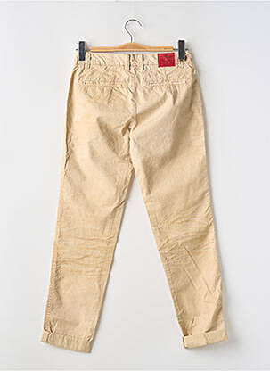 Pantalon droit tissage popeline taille normale beige REPLAY homme