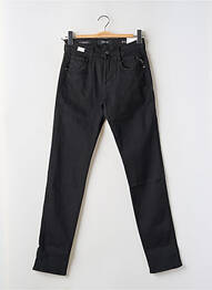 Jeans coupe droite stretch taille normale noir REPLAY homme