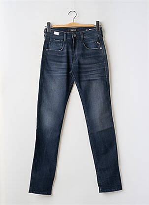 Jeans coupe slim poches taille normale bleu REPLAY homme