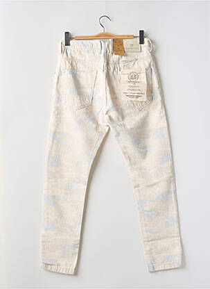Pantalon droit coupe droite beige SCOTCH & SODA homme