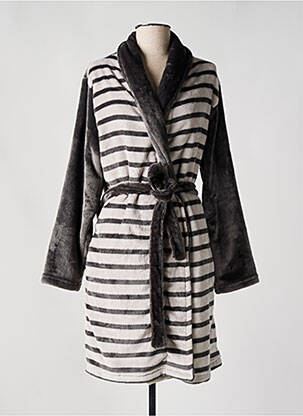 Robe de chambre stretch gris ROSE POMME femme