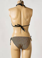 Maillot de bain 2 pièces noir LIVIA pour femme seconde vue
