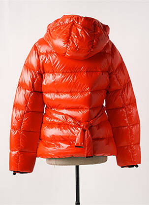 Doudoune poches sans capuche orange EMMA & GAIA femme