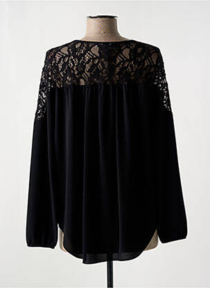 Blouse col rond manches longues noir ZAPA femme