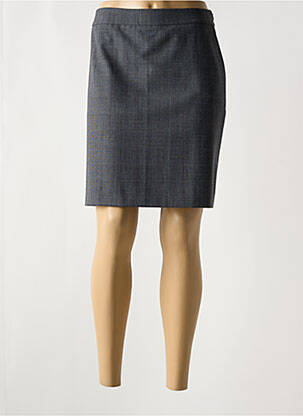 Jupe courte taille à pinces gris ZAPA femme