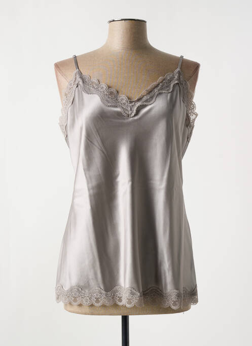 Top gris ZAPA pour femme