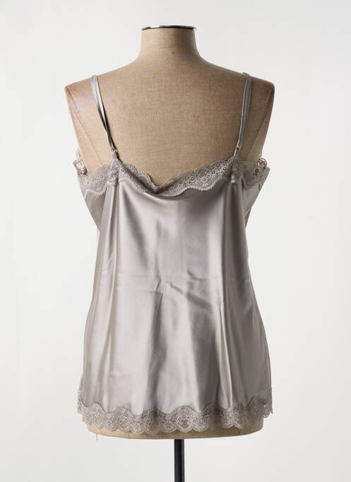 Top gris ZAPA pour femme