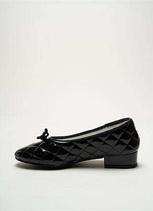 Chaussons/pantoufles bout rond talon plat jusqu'à 3cm noir EREL femme