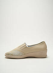 Chaussons/Pantoufles beige FARGEOT pour femme seconde vue