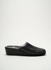 Chaussons/Pantoufles noir SEMELFLEX pour femme seconde vue