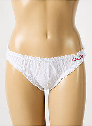 Culotte broderie blanc IRRATIONNELLE femme
