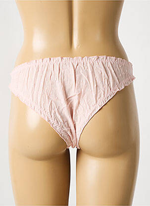 Culotte broderie rose IRRATIONNELLE femme